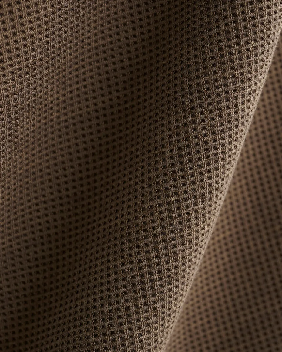 Active Grid Half Zip Stein