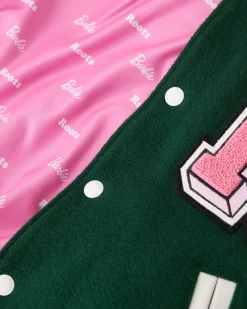 Barbie™ X Roots Kids 65 Varsity Jacket