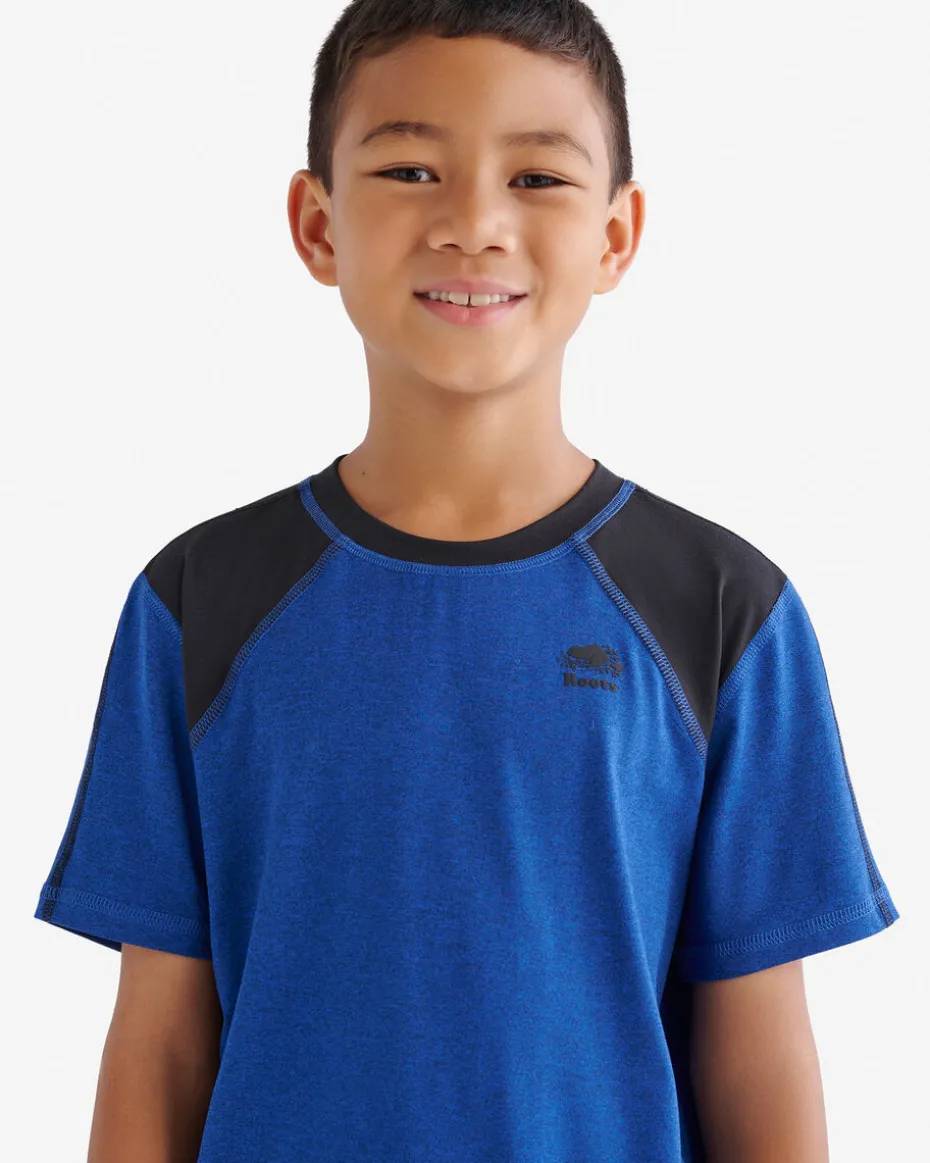 Boys Active Blocked T-Shirt