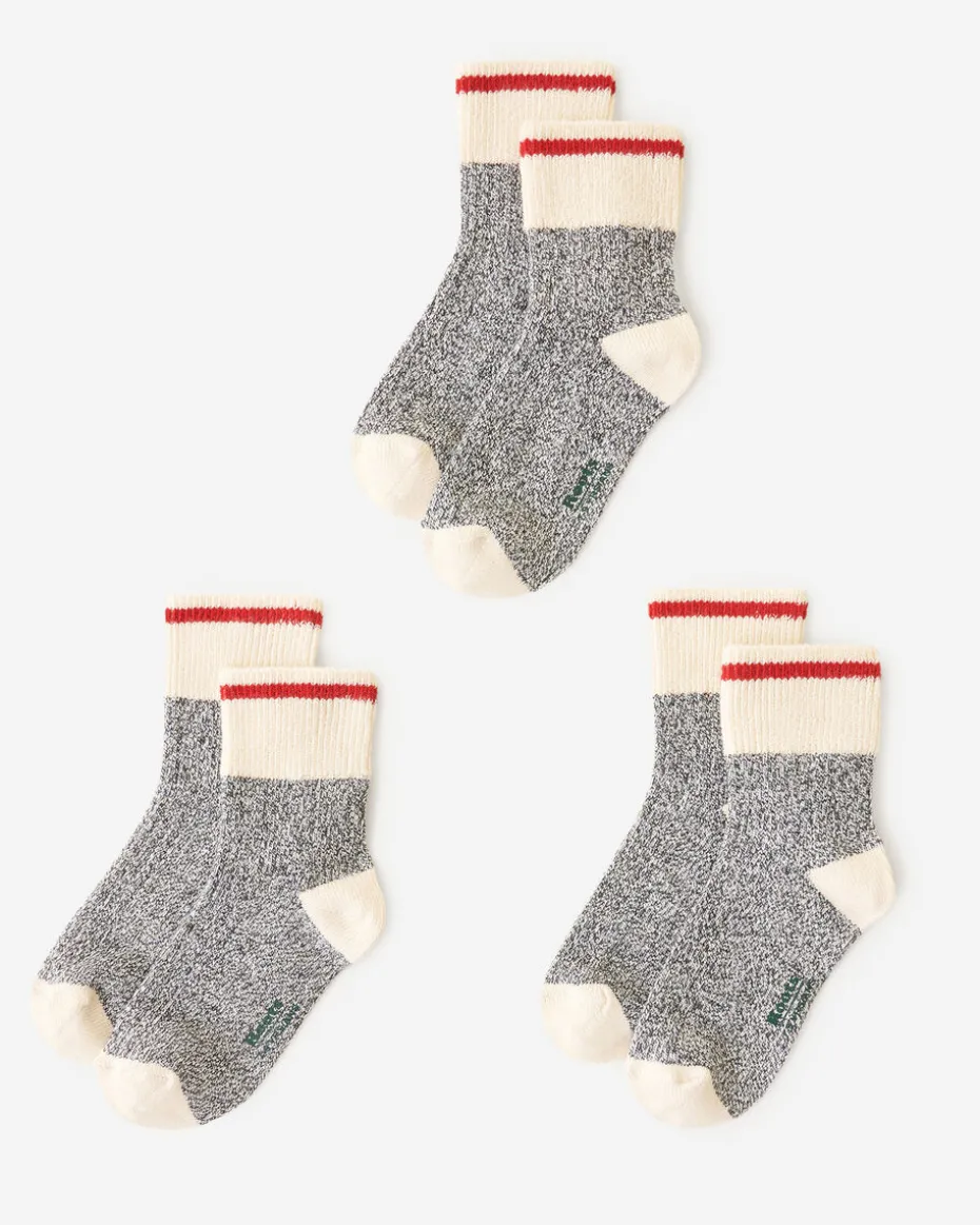 Kid Classic Cabin Ankle Sock 3 Pack