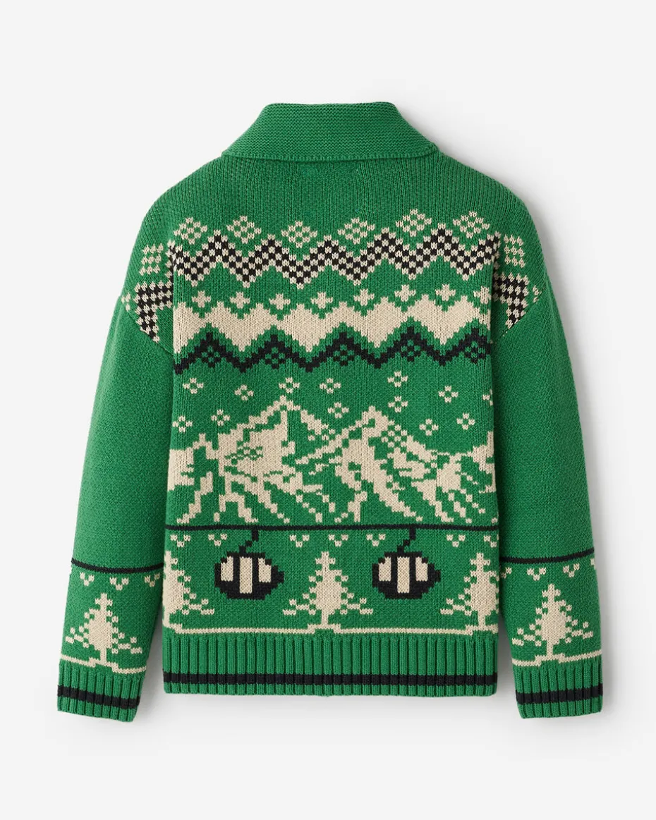 Kids Cabin Shawl Fair Isle Cardigan