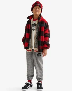 Kids Shearling Fleece Full Zip