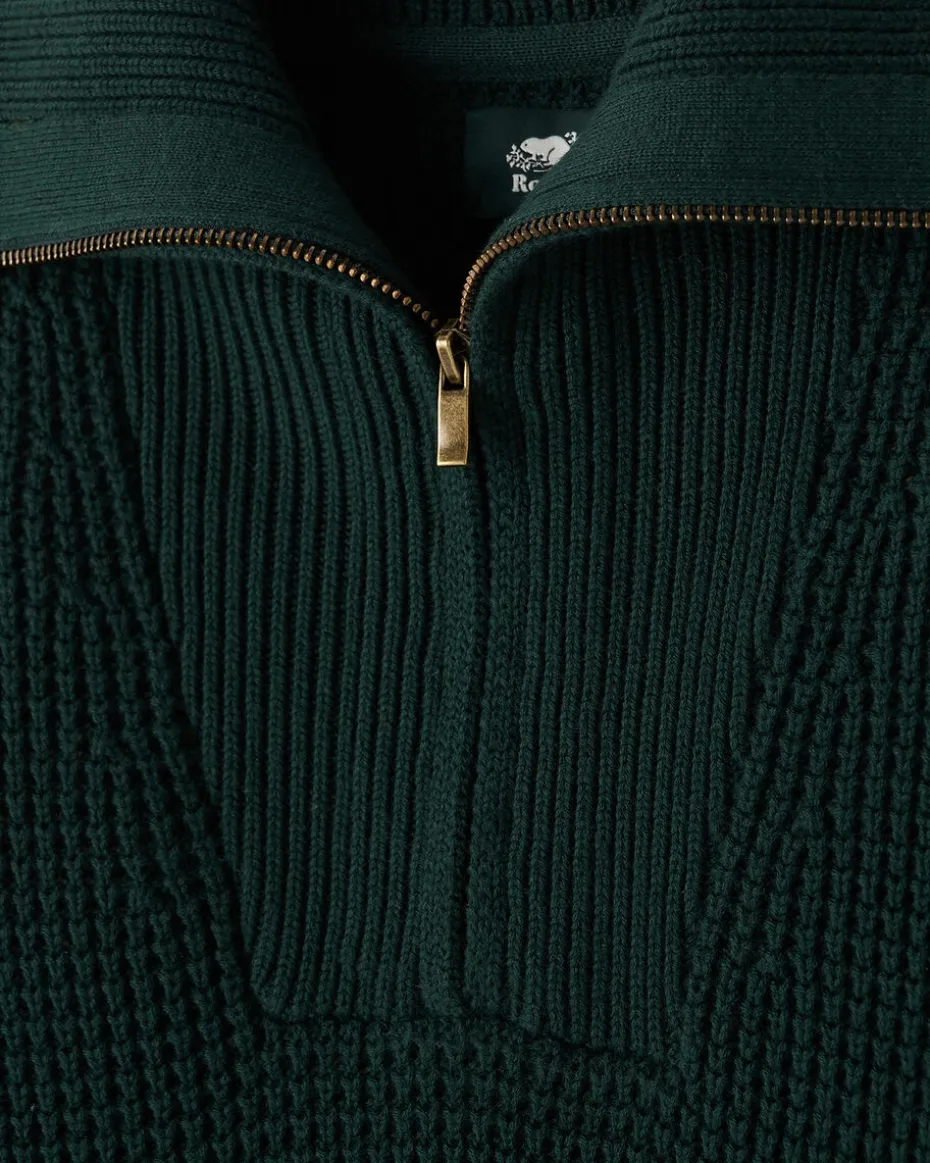 Niagara Waffle Half Zip Sweater