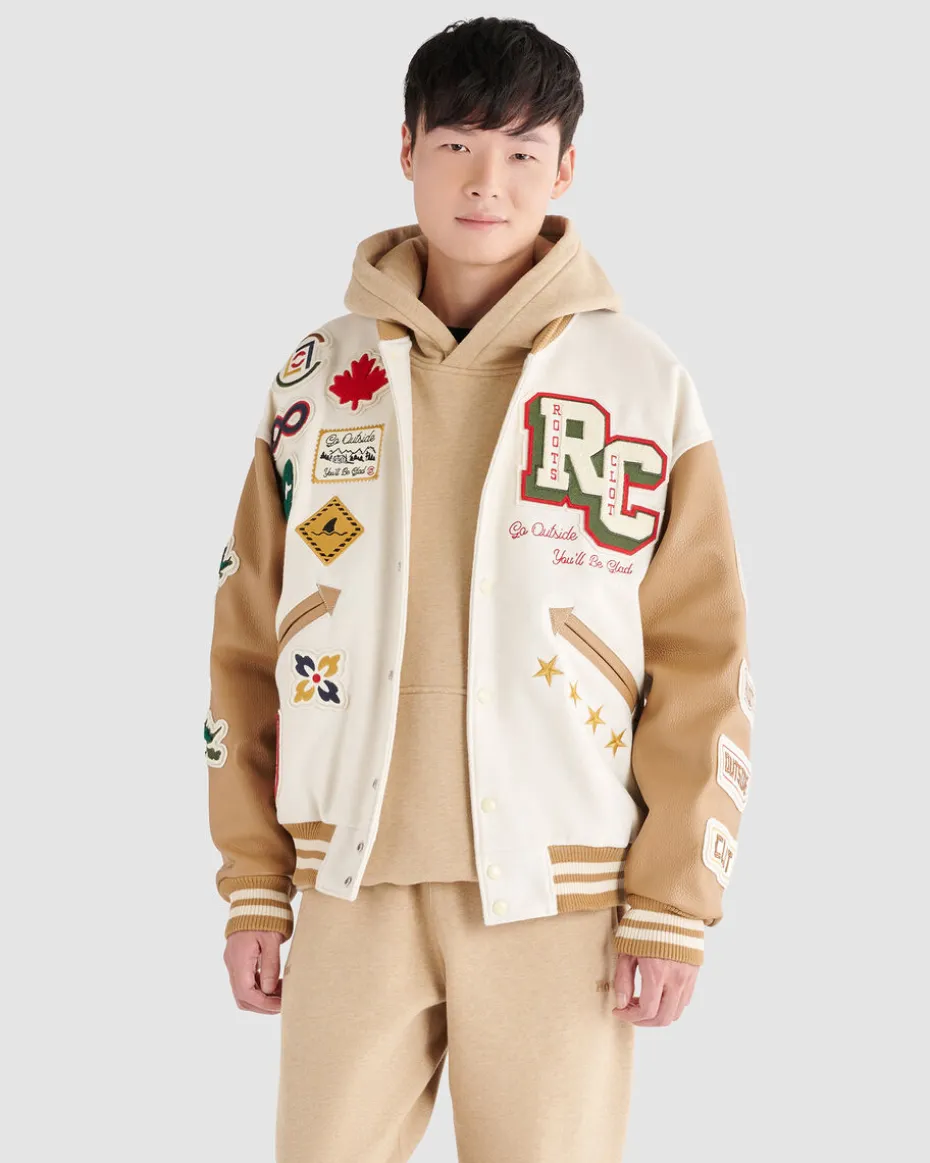 Roots X CLOT Varsity Jacket