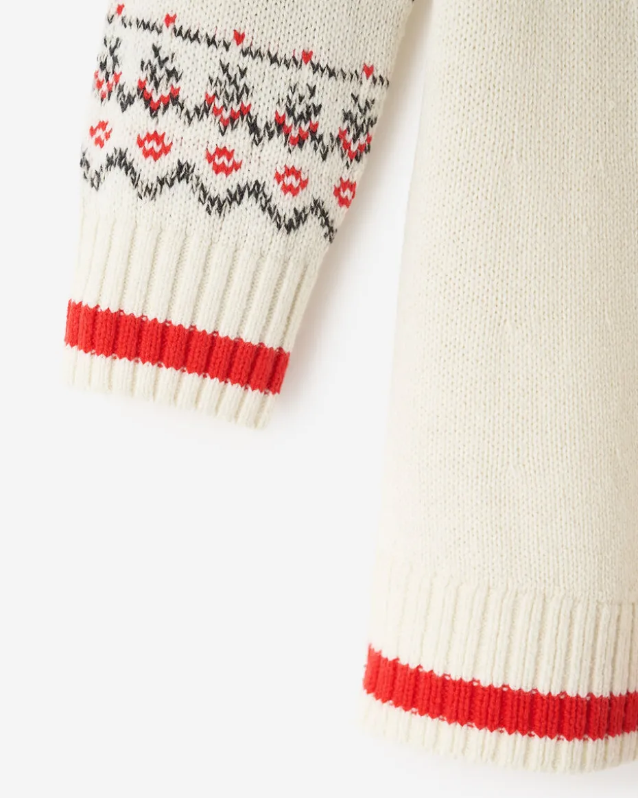 Toddler Girls Cabin Fair Isle Dress