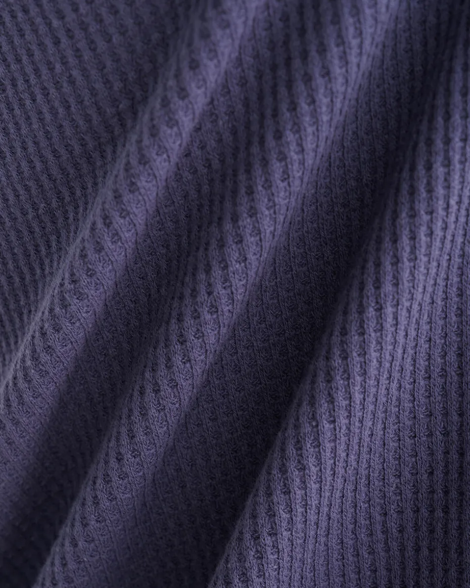Waffle Long Sleeve Crew Top