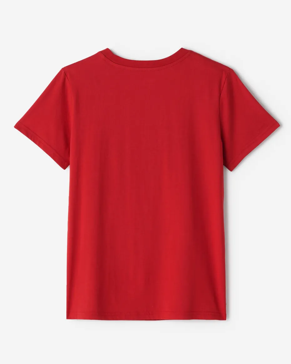 Womens Cooper Park Plaid T-Shirt