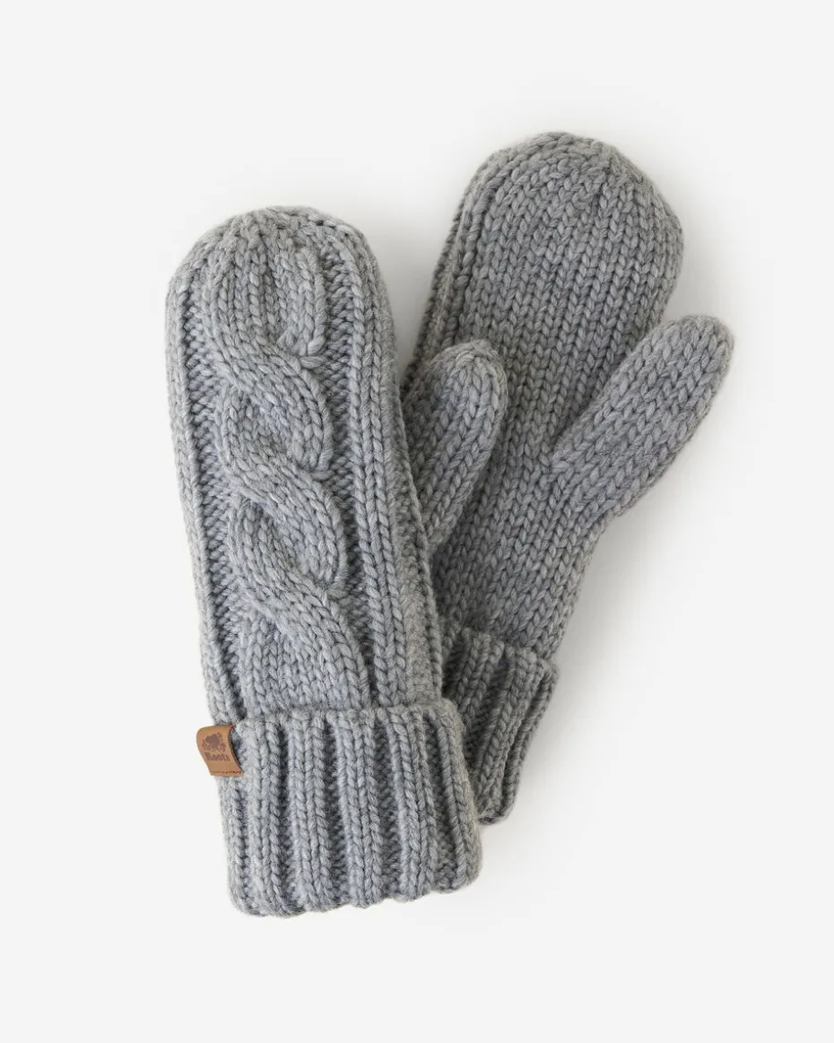 Womens Olivia Cable Mitten