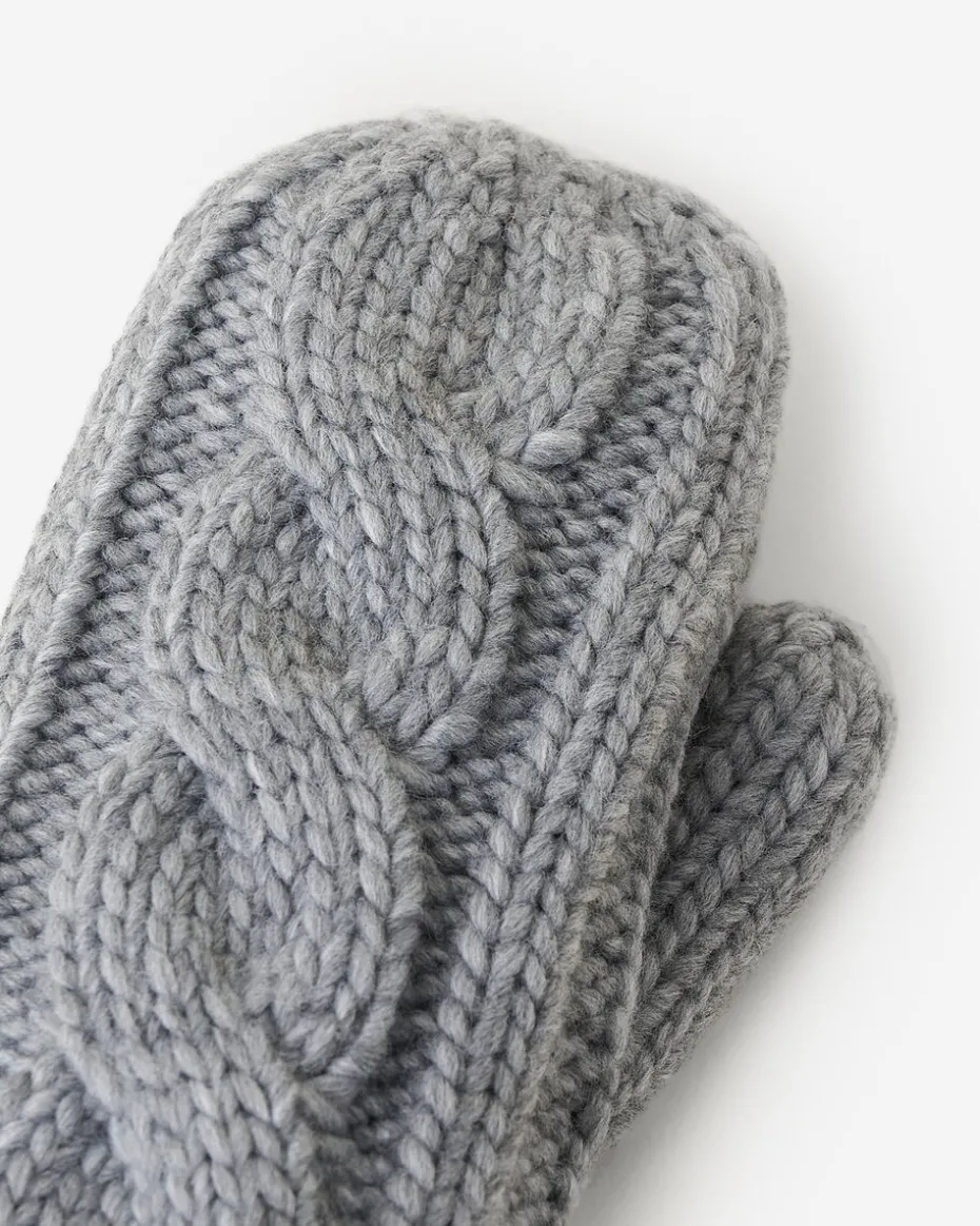 Womens Olivia Cable Mitten