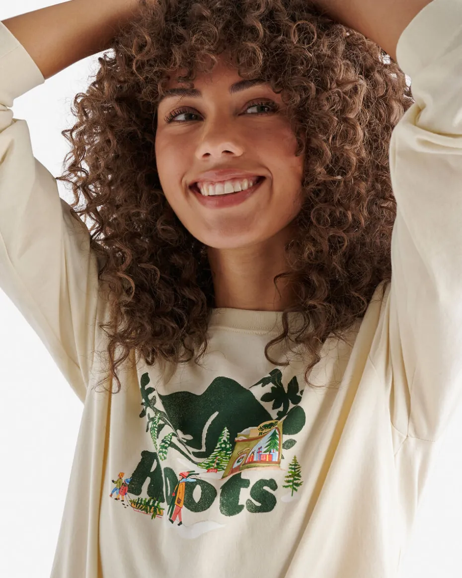 Womens Winter Cooper Long Sleeve T-Shirt