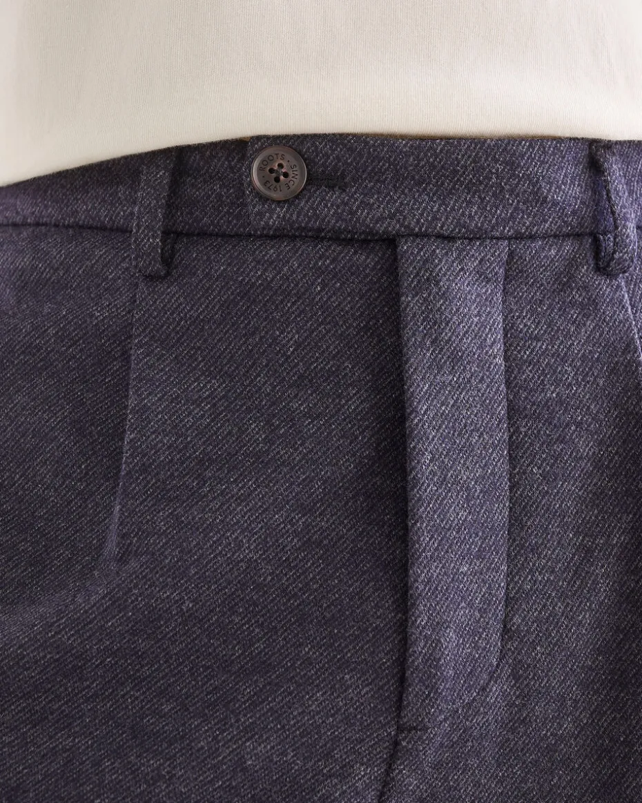Woolen Relaxed Trouser